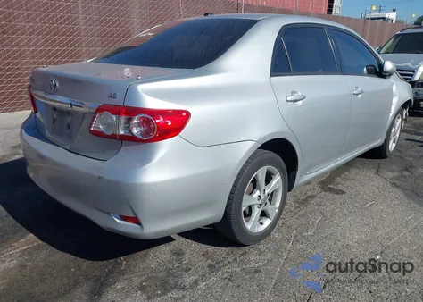 2011 Toyota Corolla Le z USA, uszkodzony, nr VIN JTDBU4EE6B9164313